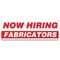 Signmission Now Hiring Fabricators Banner Apply Inside Accepting Application Single Sided B-72-30237 - alternate 1